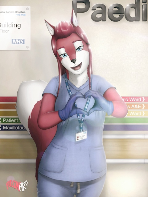 The Fluffiest Nurse!